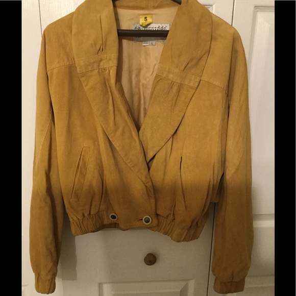 Genuine leather suede jacket. - Picture 2 of 7