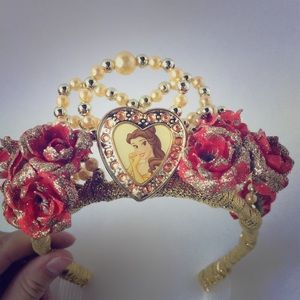 Beauty and the Beast Belle Disneyland crown 👑🌹