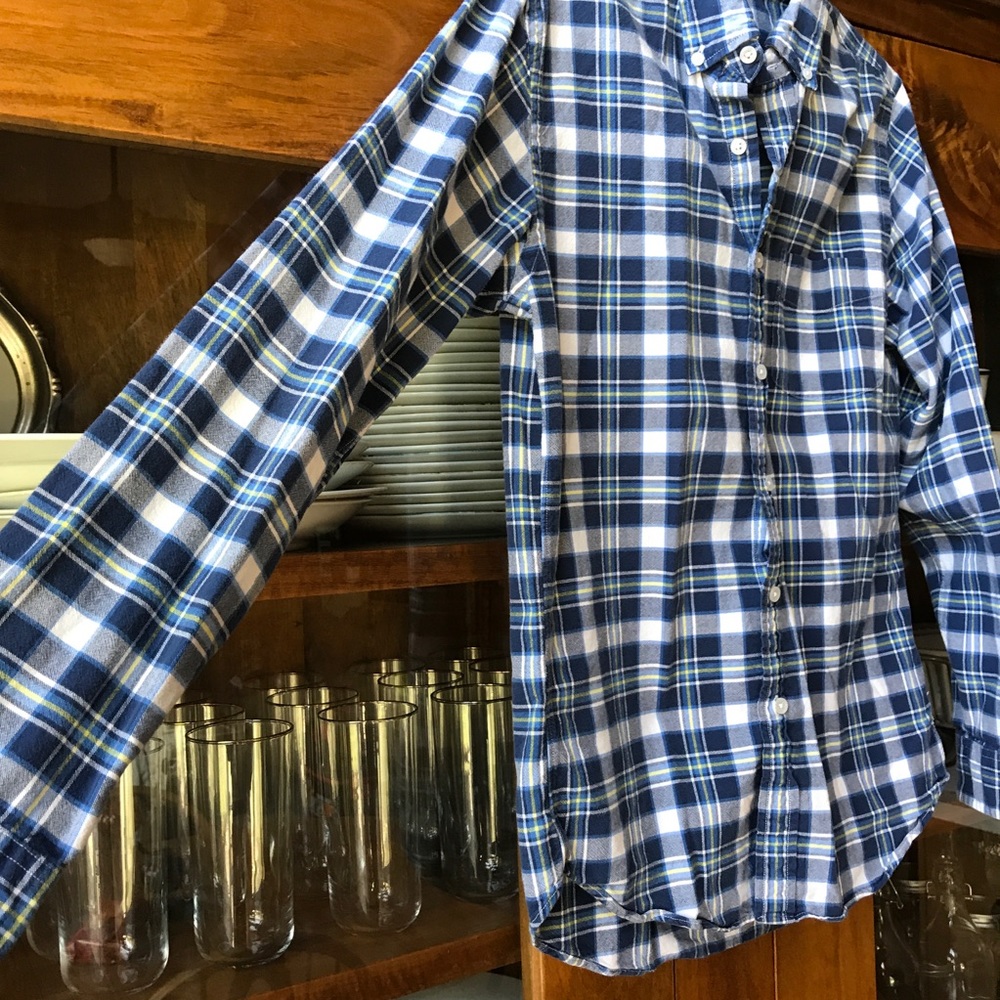 Men's J. Crew Button Down Shirt LS Small - Picture 5 of 7