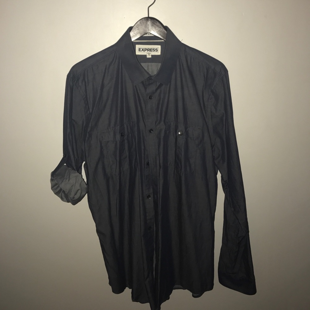 XL (17-17 1/2) causal dress shirt.