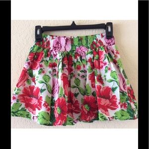 HOLLISTER Floral Mini Skirt