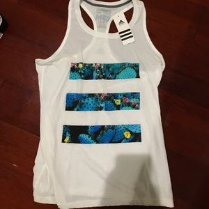 Adidas tank top never worn with tag