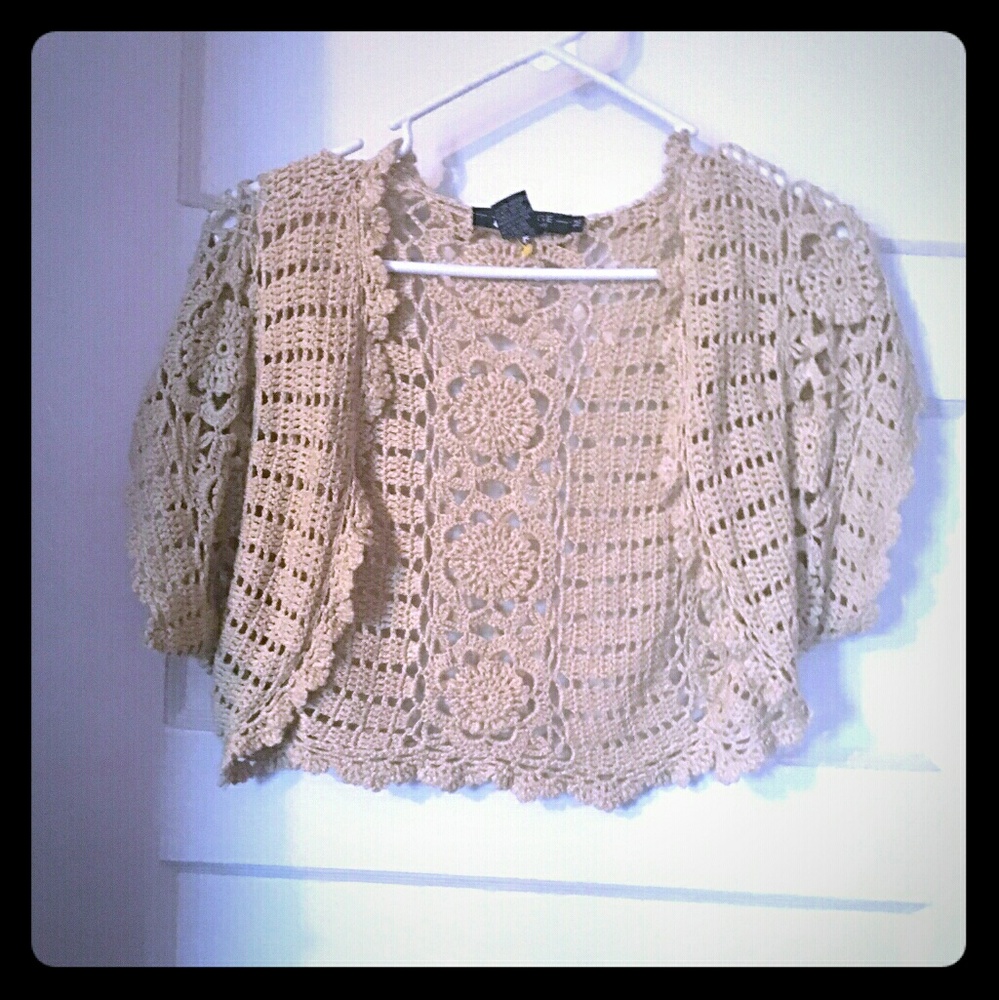 Knit coverup