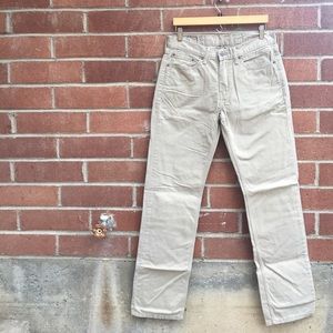 Men's Levi 514 Khaki Pants