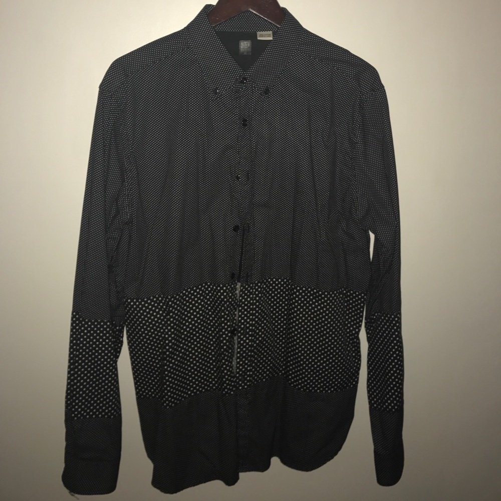 Dot shirt. Casual dress shirt