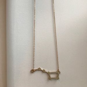 Big Dipper gold necklace Modcloth
