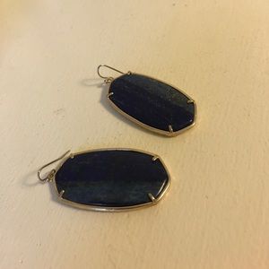 Kendra Scott Navy with Gold