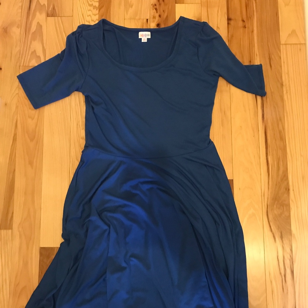 Royal blue lularoe Nicole size XL