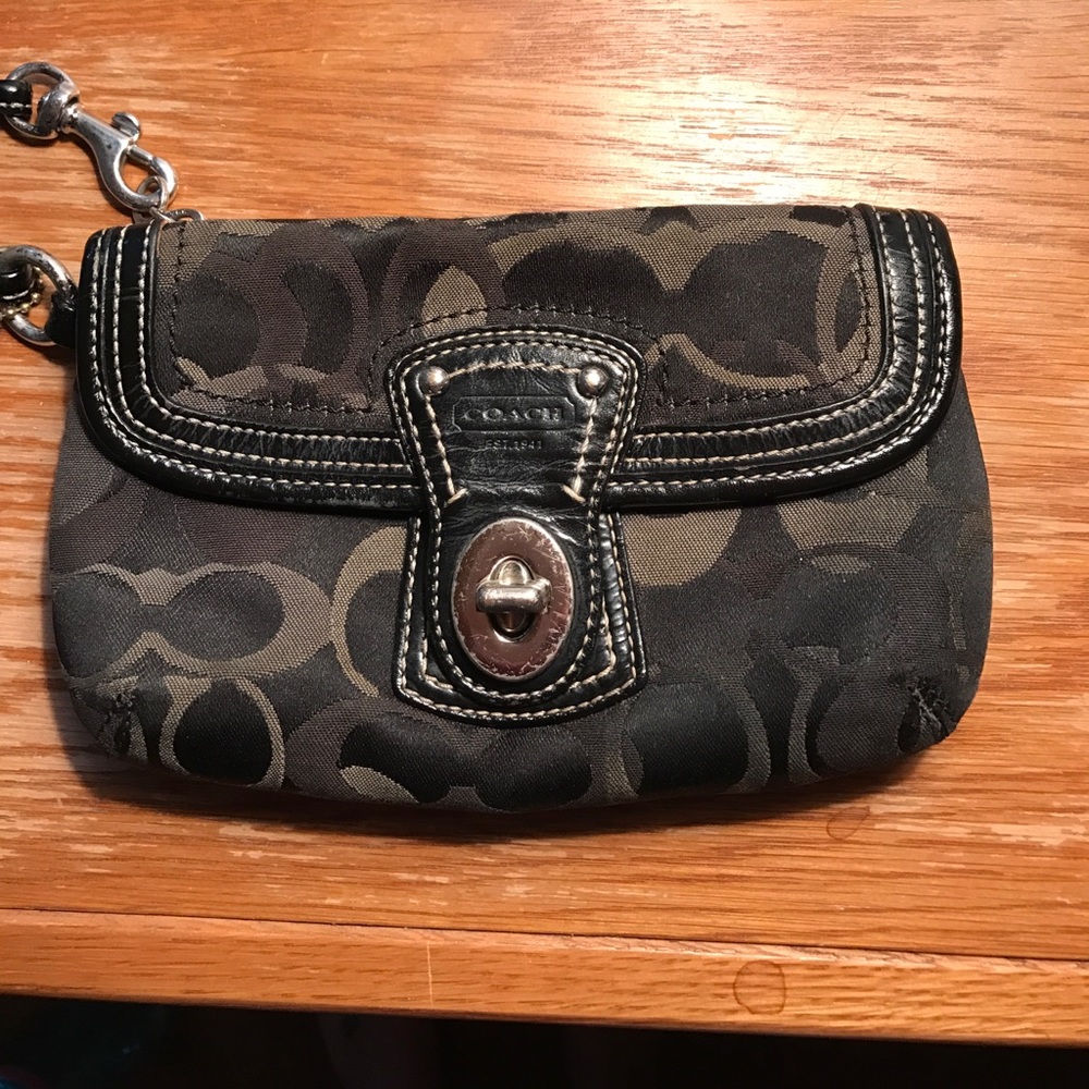 Coach wristlet