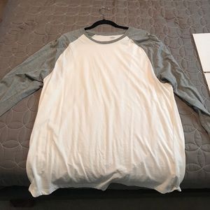 long sleeve baseball shirt