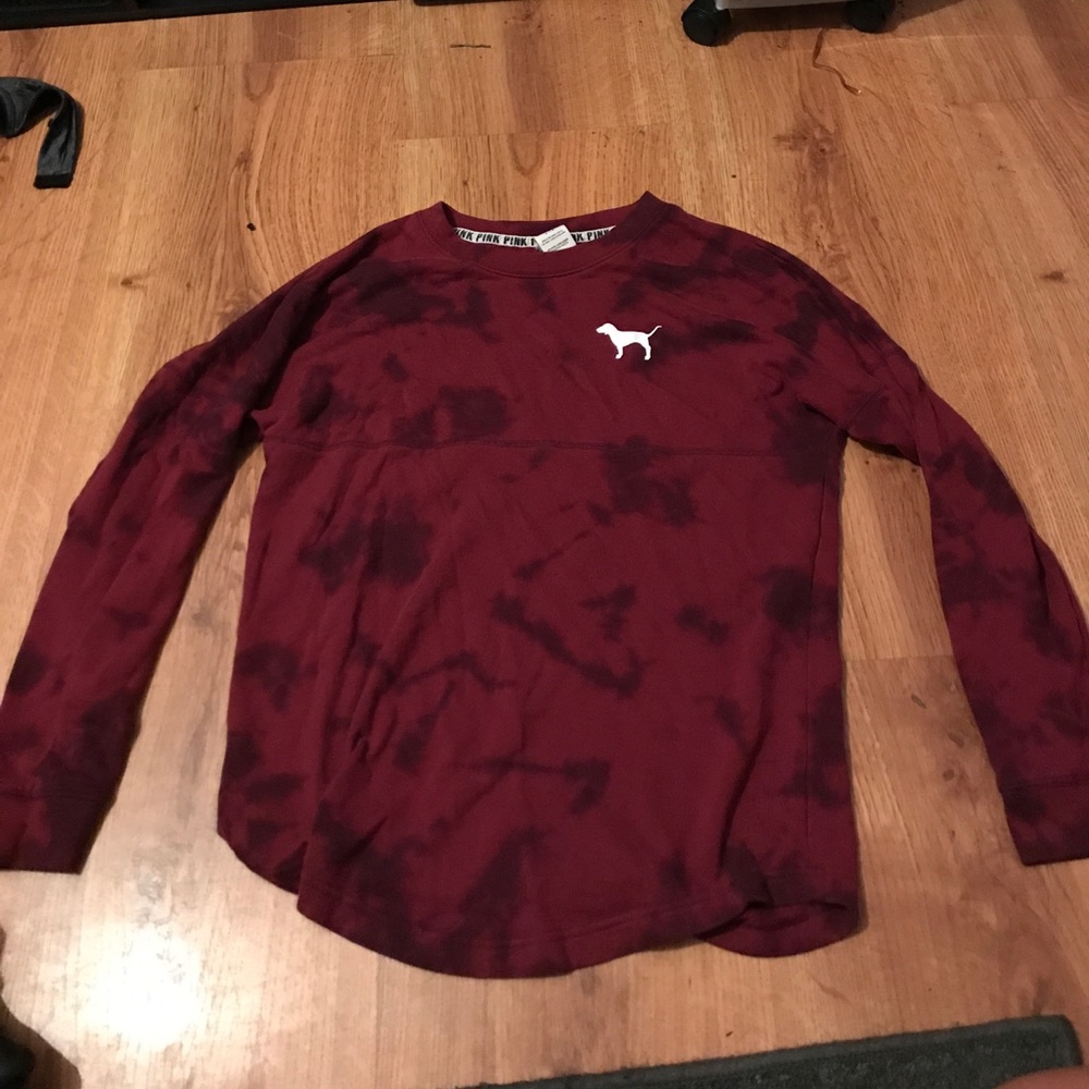 PINK tie dye top