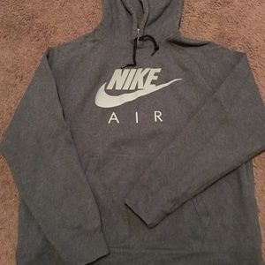 Nike Air Men's gray hoodie
