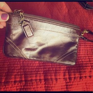 Small Coach Wristlet