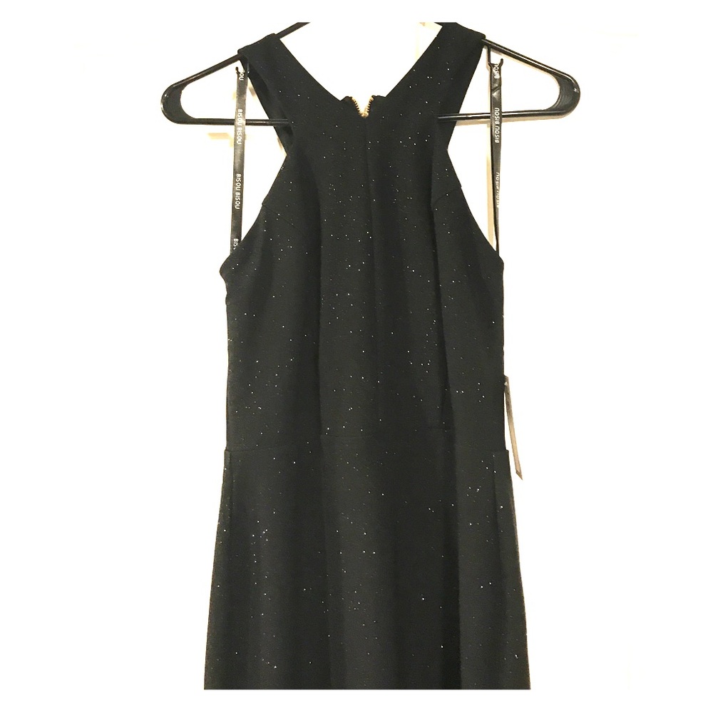 Bisou Bisou black asymmetrical dress
