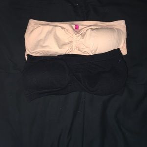 Black & Pink Bandeaus