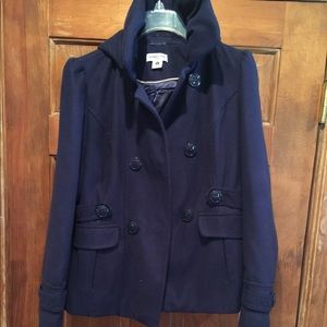 Purple women's coat- Medium.