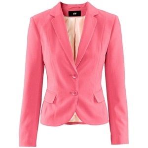 H&M Coral Blazer