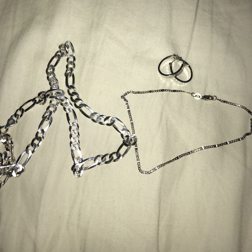 Lot of silver jewelry