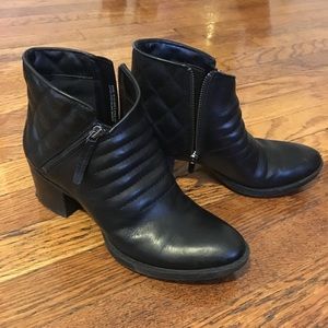 Clarks Leather Booties 7.5