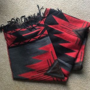 Francesca's Tribal Blanket Scarf
