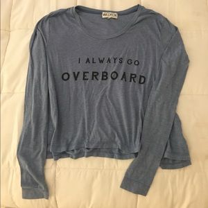 Wildfox long sleeve T-shirt