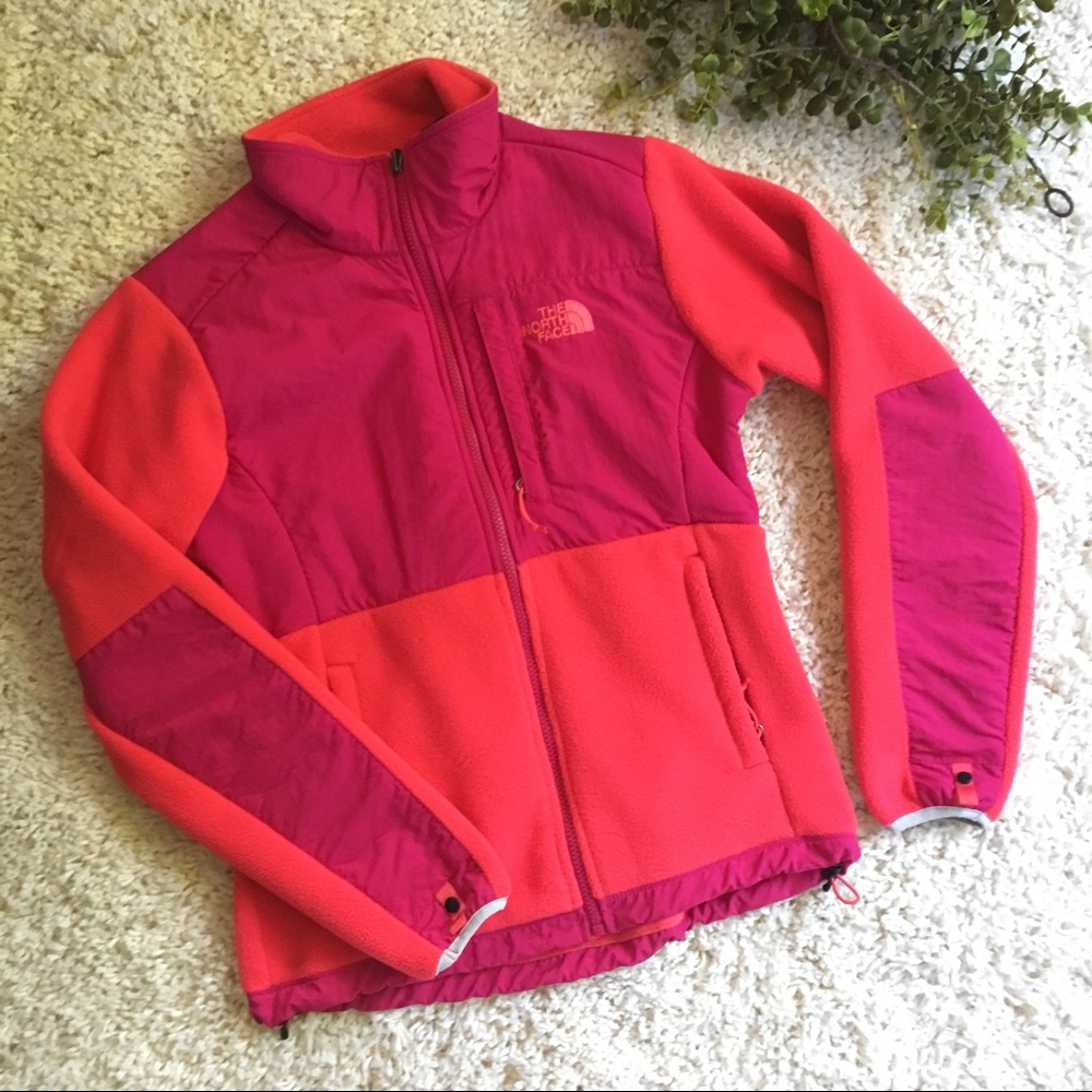 Pink North Face Denali Fleece Jacket
