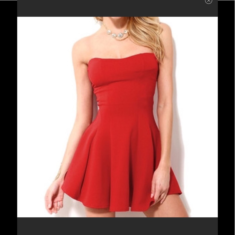 American Apparel stretchy dress or skater skirt.