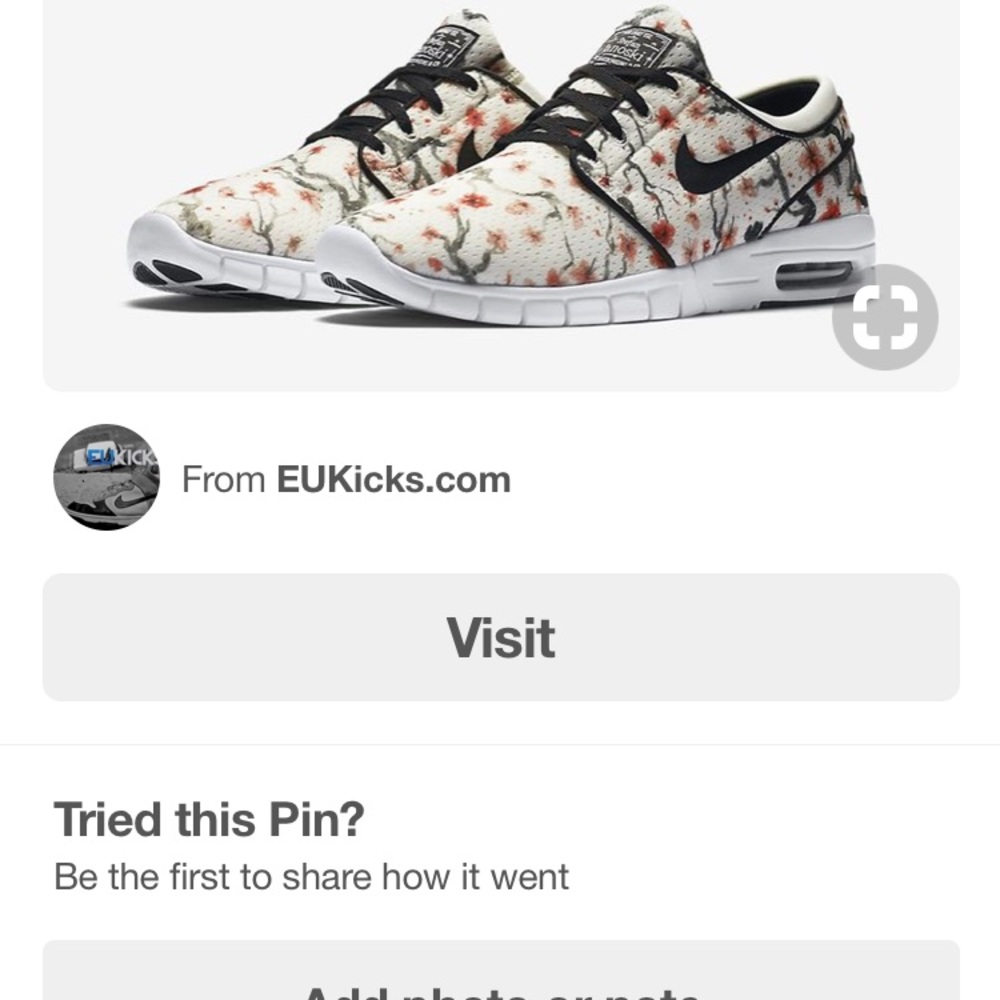 ISO : Nike sb Stefan janoski cherry blossoms.