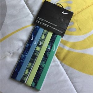 Nike athletic headbands, silicone lined for grip