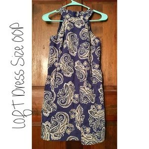 LOFT High Neck Dress