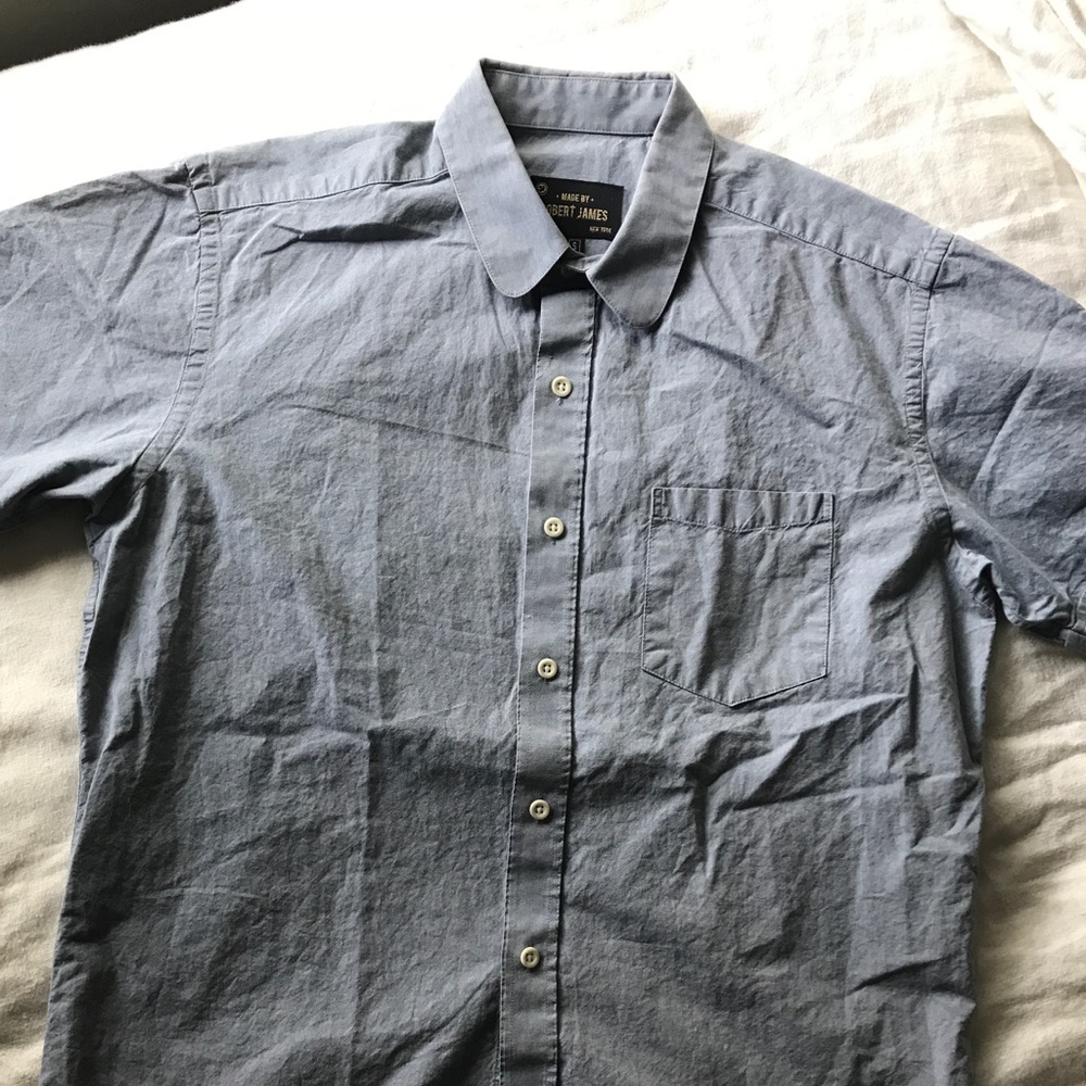MADE BY ROBERT JAMES | SHORT SLEEVED BUTTON DOWN