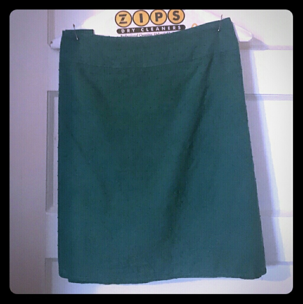 Teal skirt