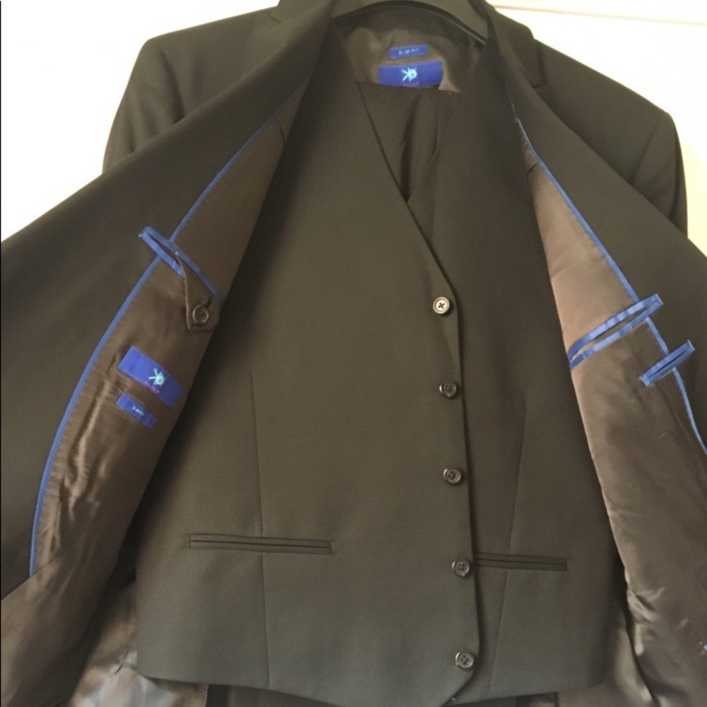 XL three piece suits