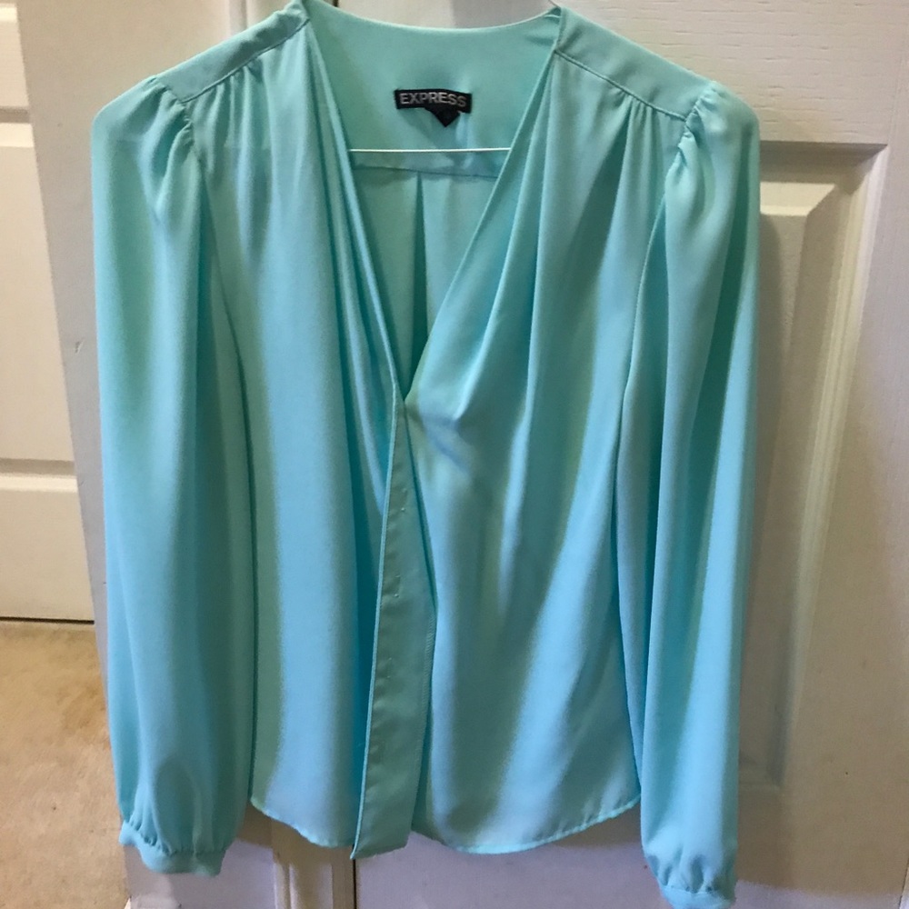 Express Portofino button up without collar