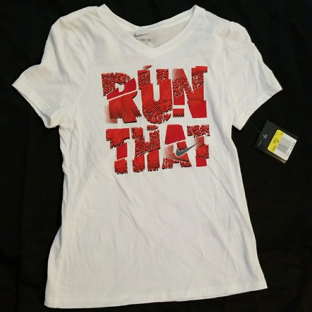 Nike T shirt girls v neck
