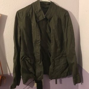 Olive green jacket