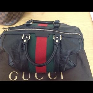 Gucci Boston Web Bag...