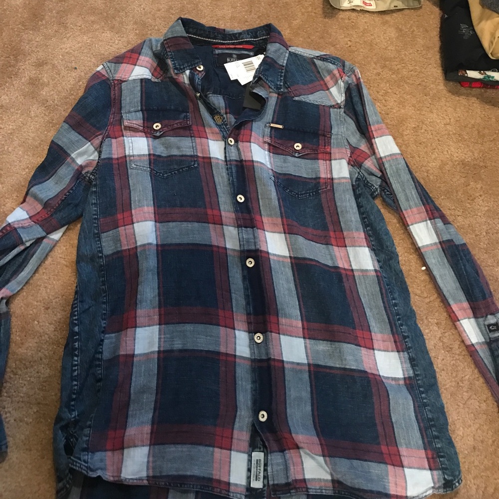 Men's button down flannel