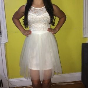 White Lace Dress