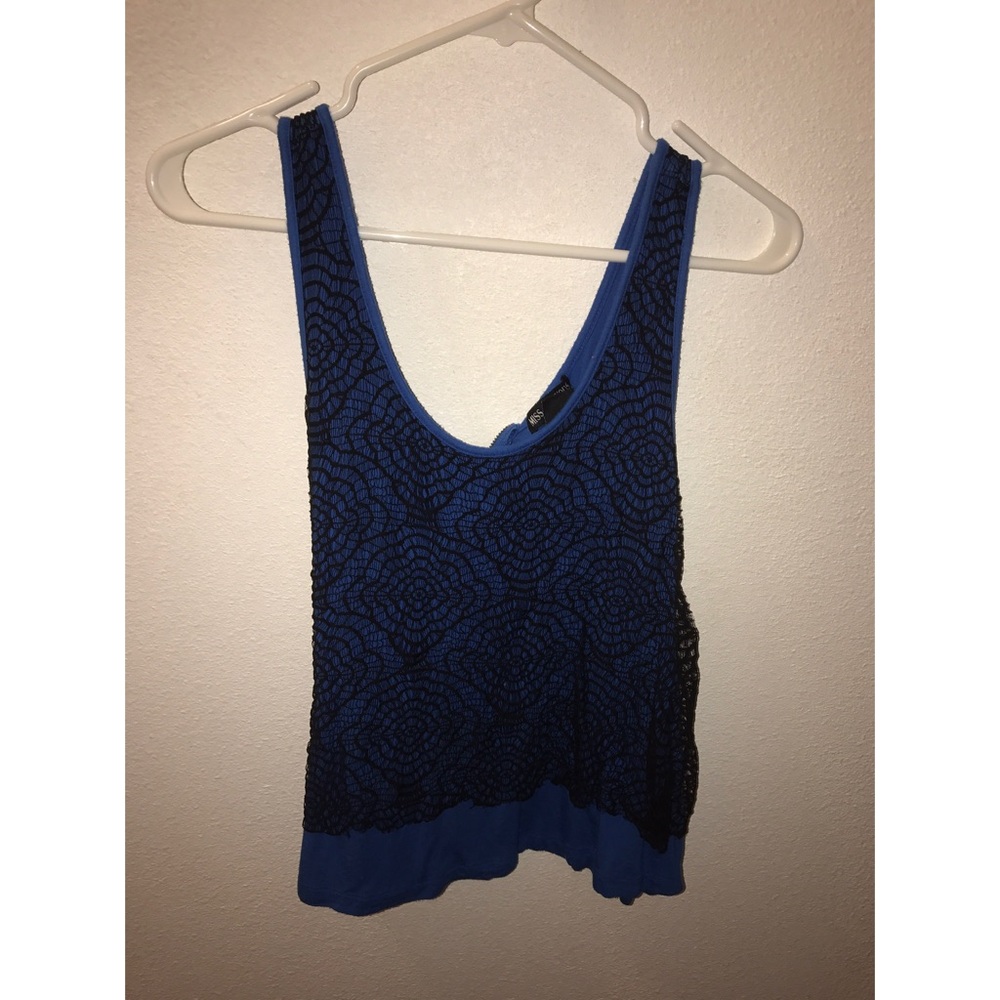Blue Lace Tank