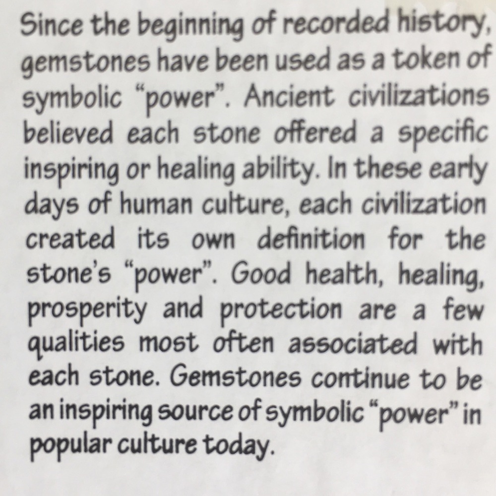 3 for $25 Antique Silver Heart Gemstone Earrings - Picture 4 of 5