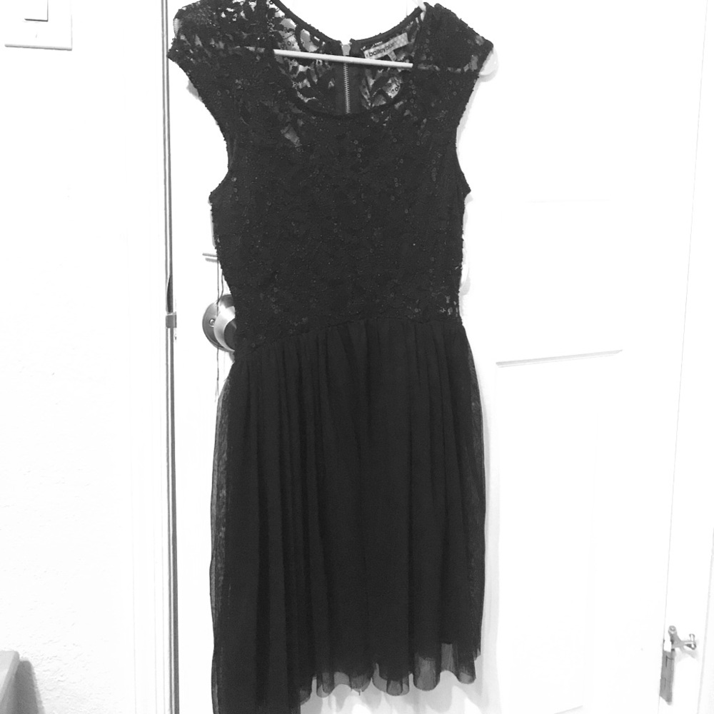 Black semi formal dress