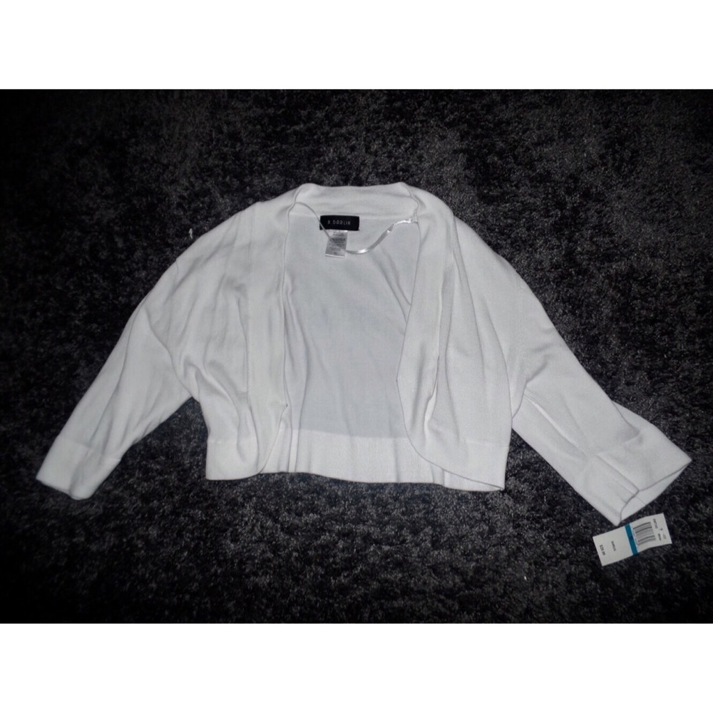 White cardigan