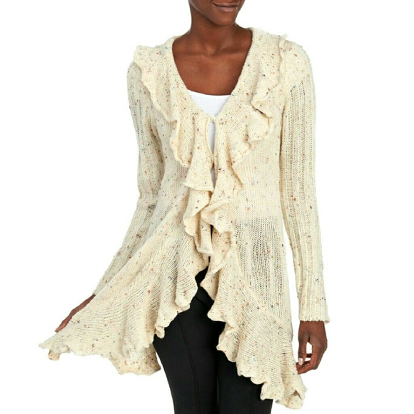 Ruffled Cardigan - Picture 1 of 3