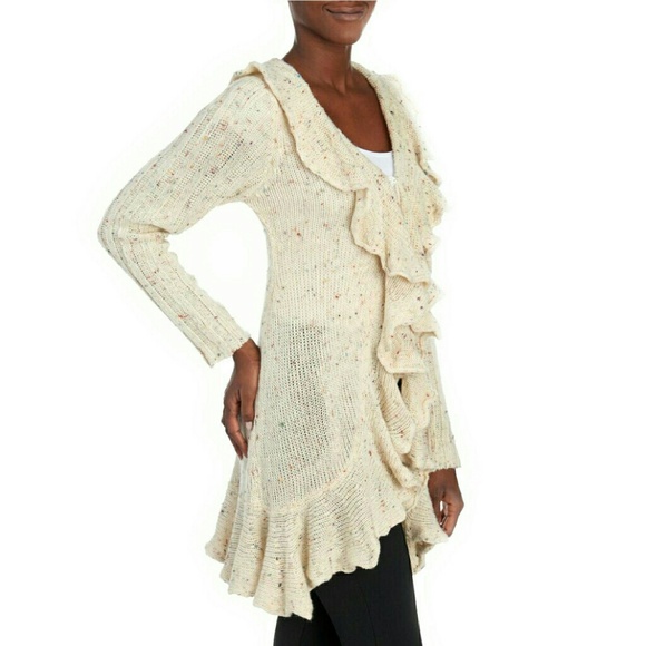 Ruffled Cardigan - Picture 2 of 3