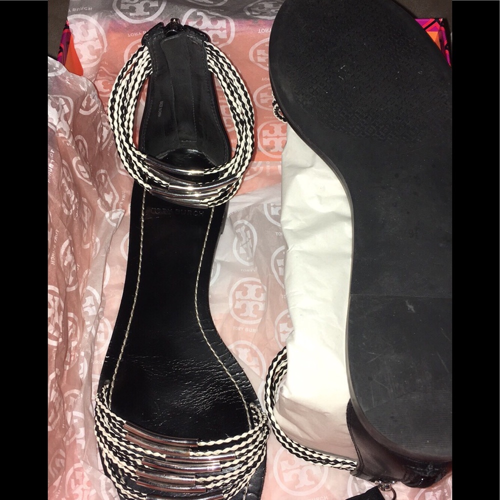 Tory Burch Mignon Braided Sandals