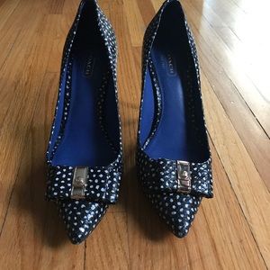COACH Landrie Polkadot snake pumps