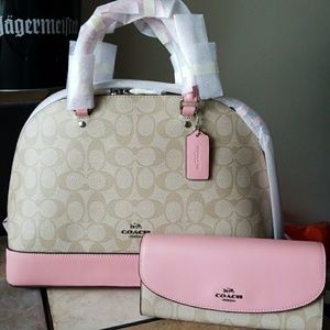 Authentic Coach crossbody and wallet