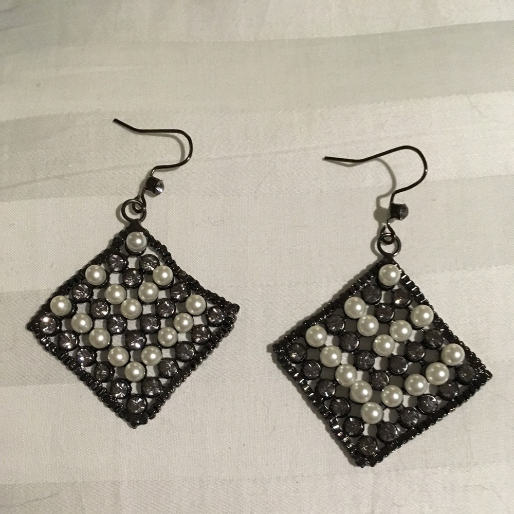 Pearl rhinestones mesh ADD ON priced