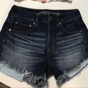 High waisted shorts